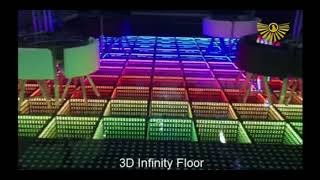 3D Infinity LED Dance Floor 2