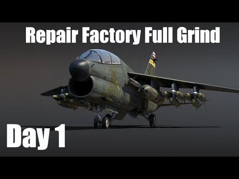 War Thunder: Repair Factory Event Full Playthrough - Day 1 - YouTube