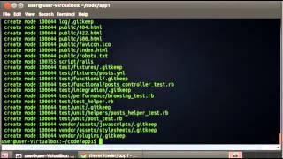 Your first Ruby on Rails Application Profile