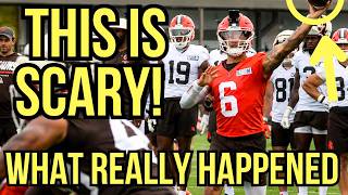 Dillon Gabriel TOSS'N BOMBS At Cleveland Browns Training Camp While Deshaun Watson TOSS'N INTs