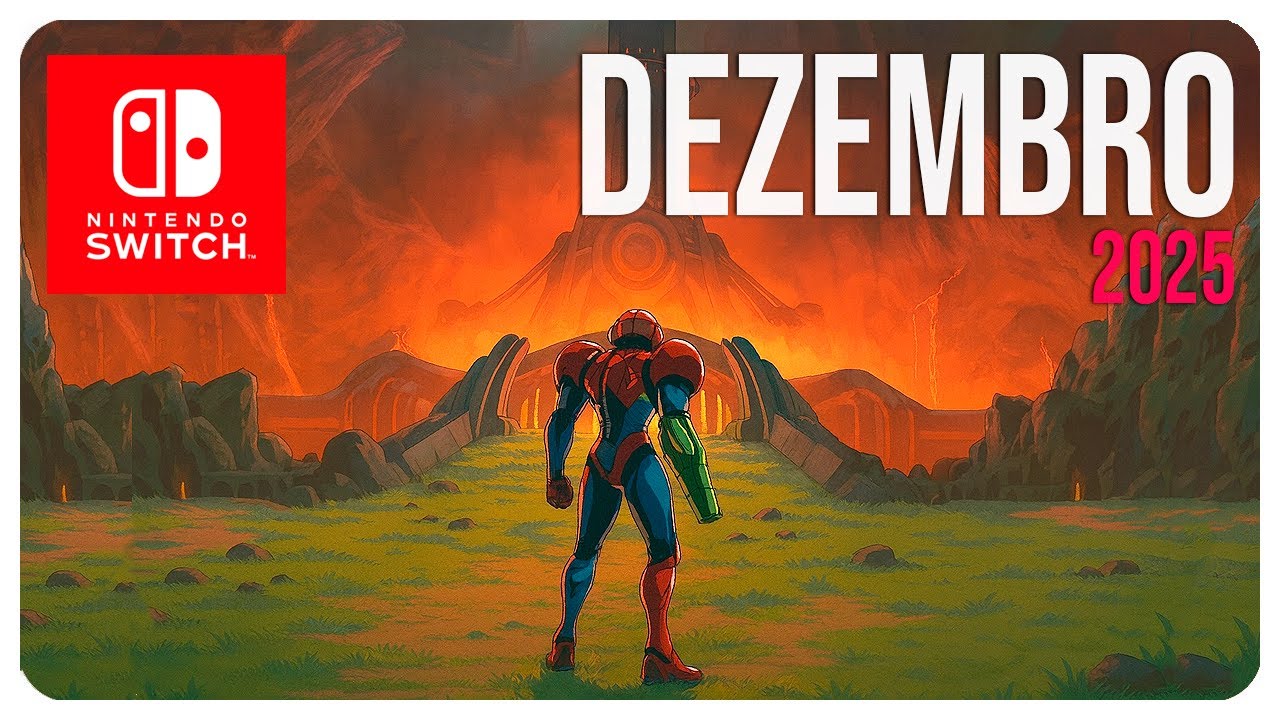 Top 15 Lançamentos para Nintendo Switch em Dezembro de 2025!