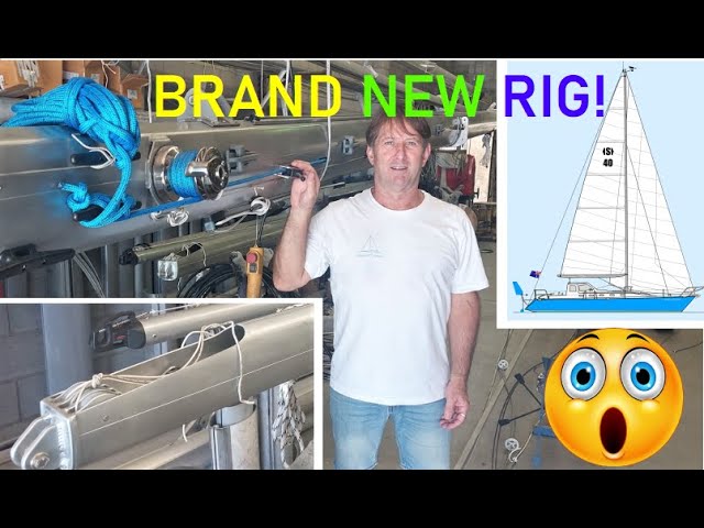 INCREDIBLE 🏆 Mistress’ NEW RIG 💪 Ep 176 Building my steel sailing yacht