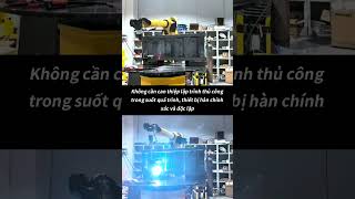 Weld Navigator® theo dõi đường hàn bằng laser cho tấm gợn sóng không cần lập trình