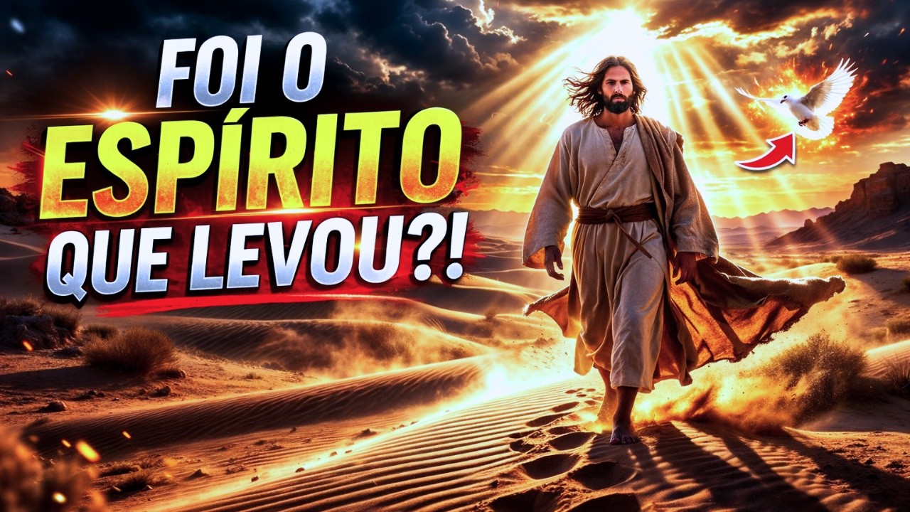 ESPÍRITO SANTO: Por Que Ele Levou JESUS ao Deserto?