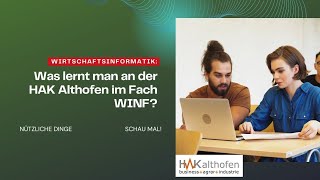 WINF - Vorstellung der Unterrichtsfächer