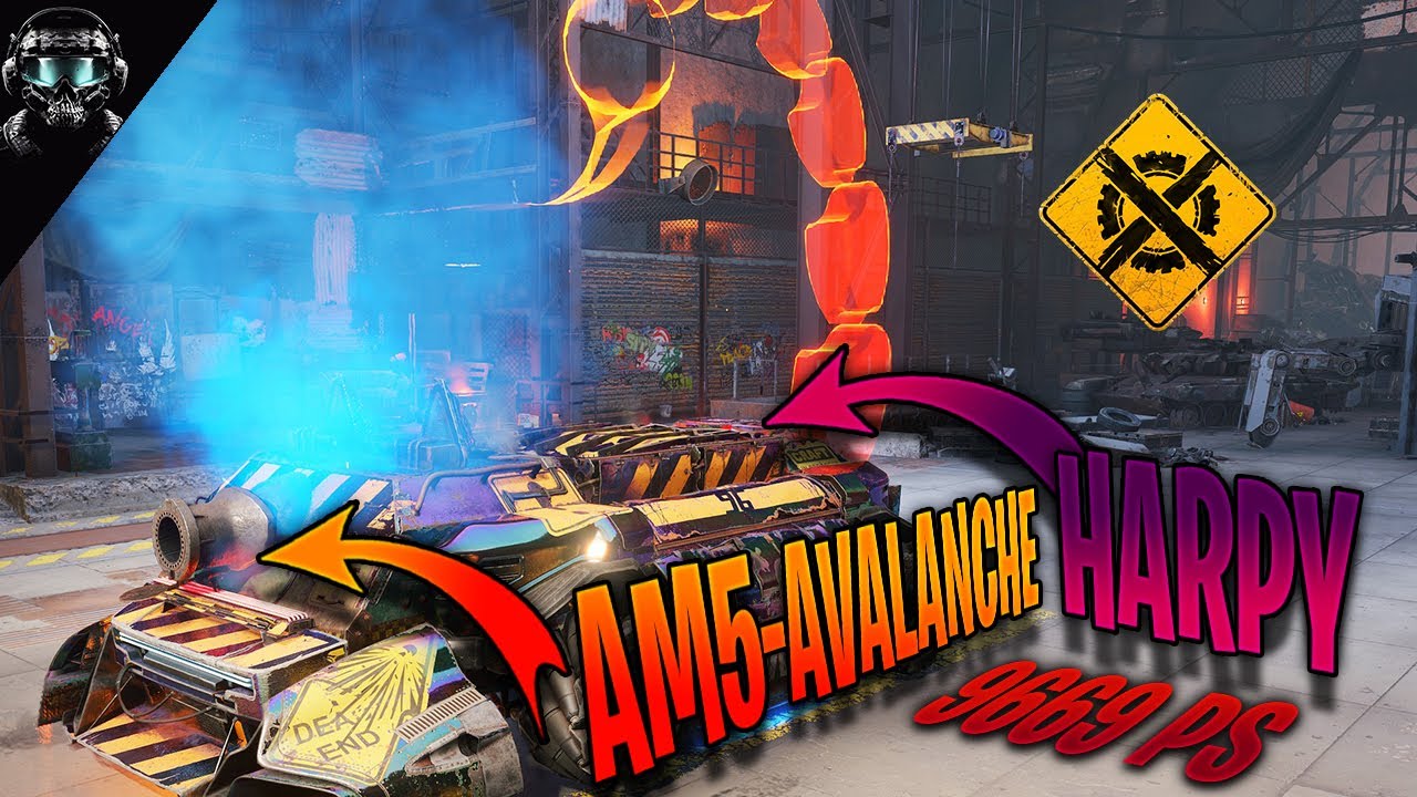 the short fat thing with the fat balls * Crossout AM5Avalanche with Harpy Cabin 9850 PS YouTube