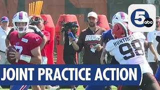 Browns vs. Bills Joint Practice Highlights: Training Camp Day 17