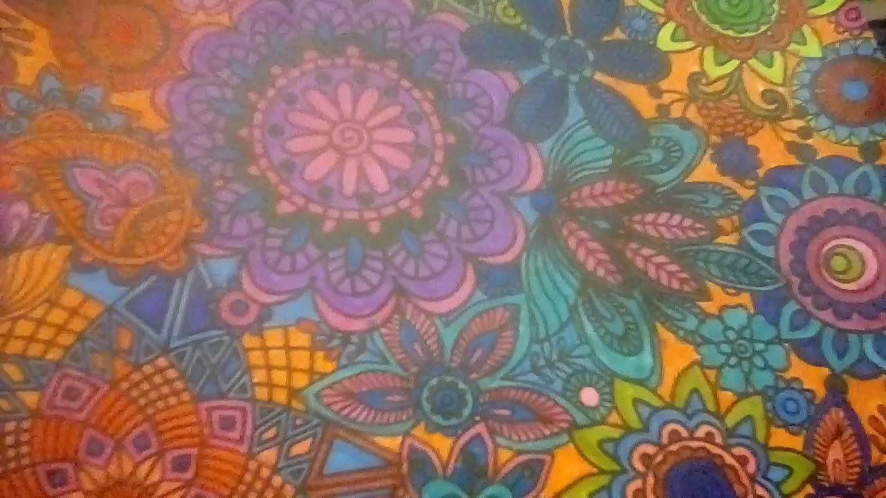 Coloring pages video 💜💙💚💛 - YouTube