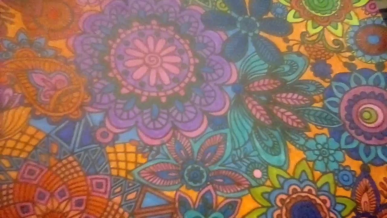 Coloring pages video 💜💙💚💛 - YouTube