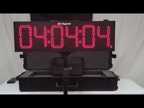 Outdoor/Indoor, Military, Countdown and Count Up Timer for Specialized Training - DC-806UTW-BTC