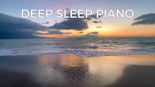 【Sleep Music】Twilight Over the Island Horizon 🌙 Slow Piano for Sleepless Nights & Deep Rest | 1 Hour