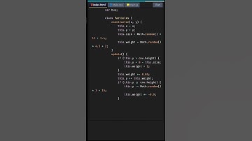 Create Free Fall  With HTML Canvas | HTML5 Canvas Tutorial #shorts #coding #JavaScript