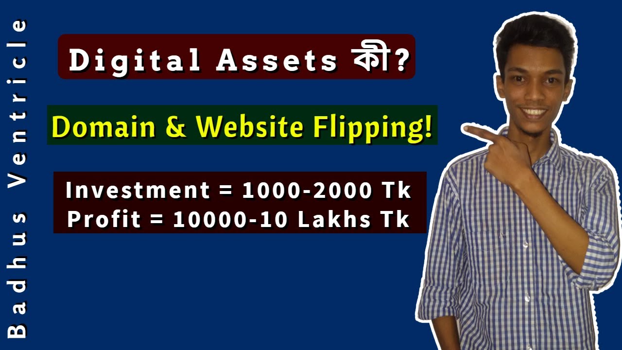 Domain Flipping | Website Flipping | Digital Asset Tutorial - YouTube