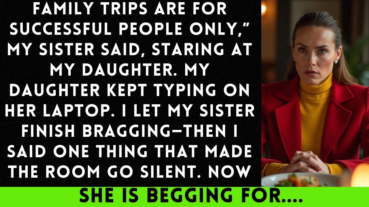 My Sister Looked at My Daughter and Said, “Family Trips Are for Successful People Only...