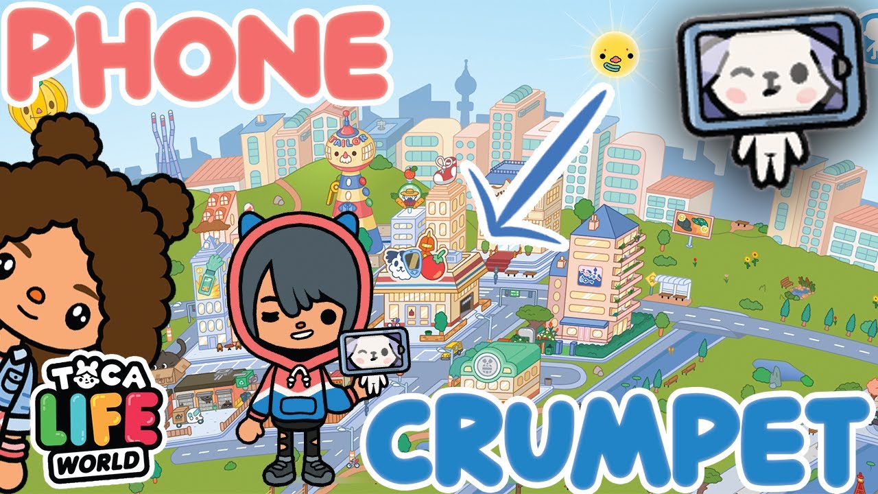 NEW FREE SECRET *PHONE CRUMPET* on Toca Boca! NOVO CRUMPET CELULAR