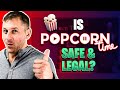 Is it safe and legal to stream movies on popcorn time in 2024