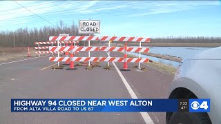 Flooding prompts road closures in St. Charles