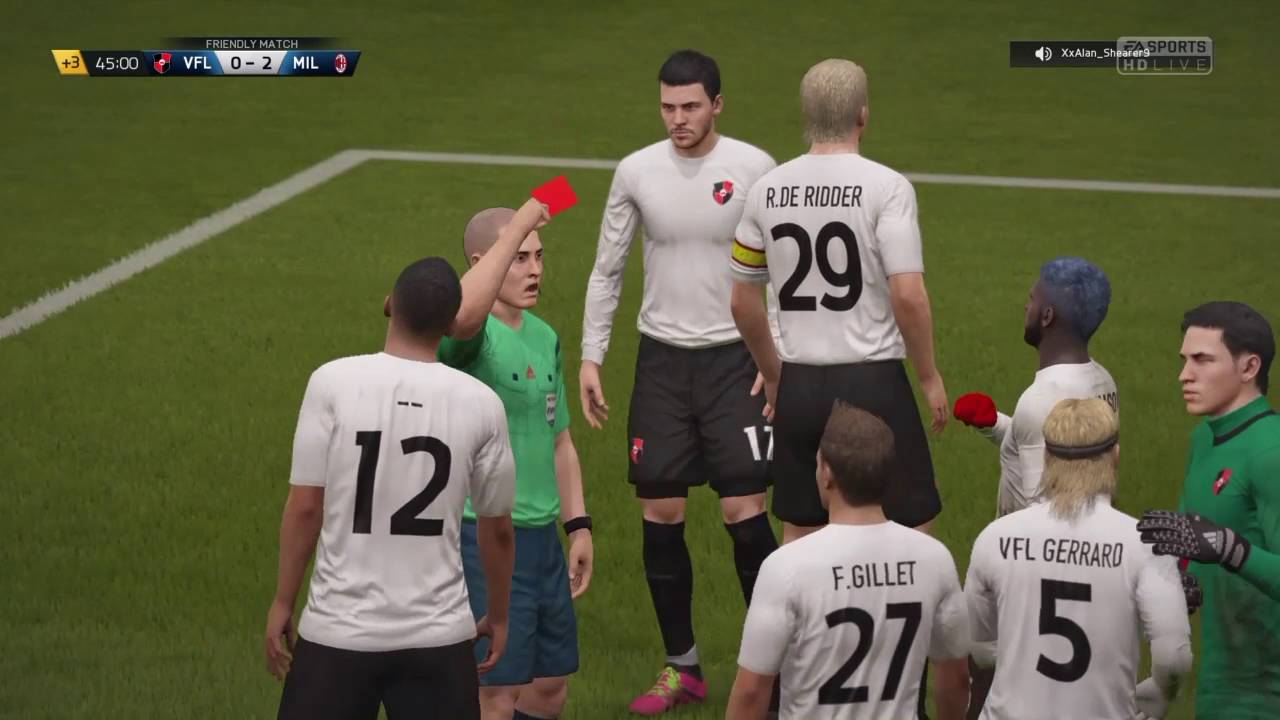 My Pro in VFL with AC MILAN 