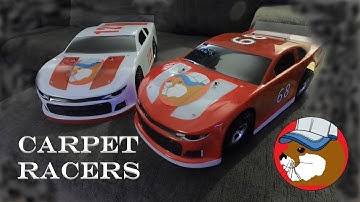 Brand New Traxxas Racecars! Setting Up A IROC Oval Carpet Spec Rc!