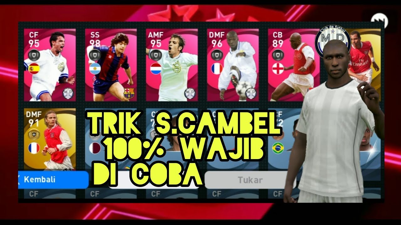 trik iconic ARSENAL S.CAMPBELL👉👌💦