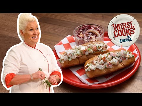 anne-burrell-makes-a-lobster-roll-with-slaw-|-worst-cooks-in-america