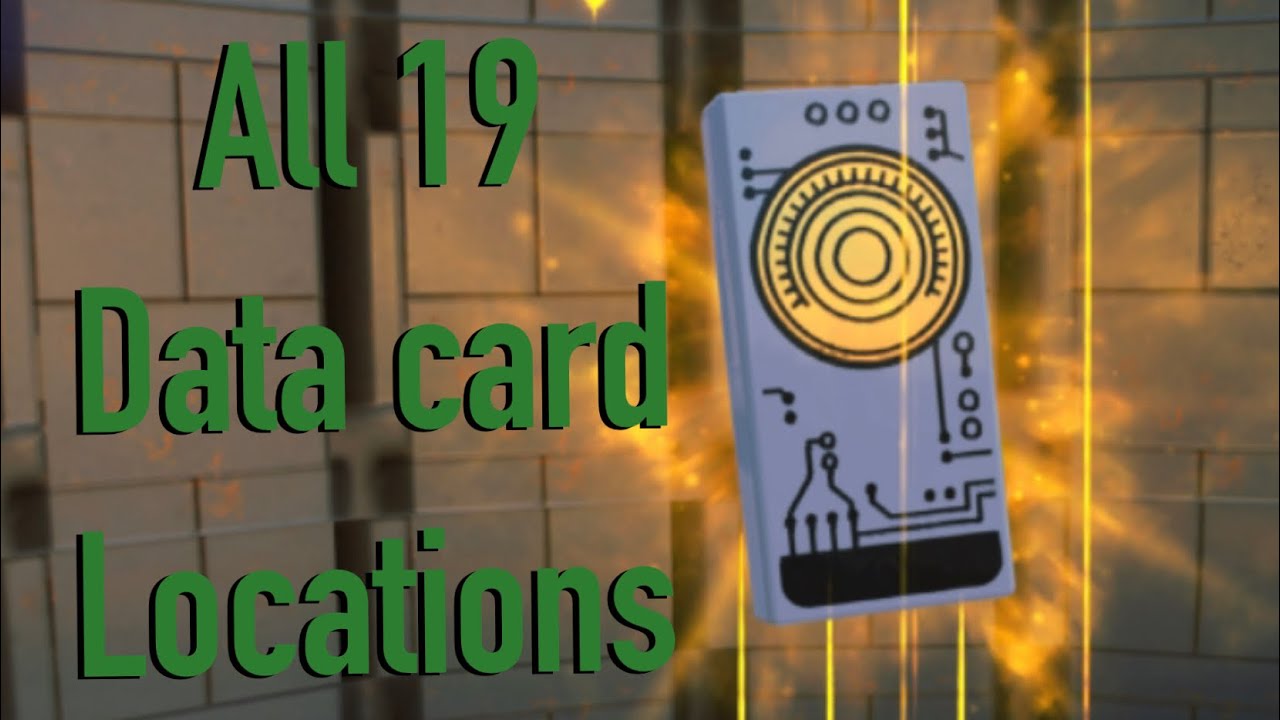 All 19 Datacard Locations Lego Star Wars The Skywalker Saga YouTube