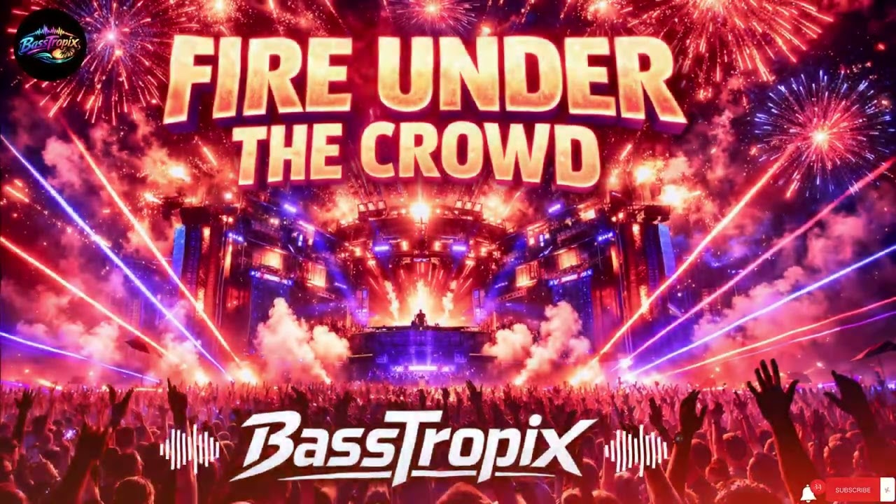 BassTropix 2026 - Fire and Lasers Over The Crowd | New Reggaeton Moombahton Music