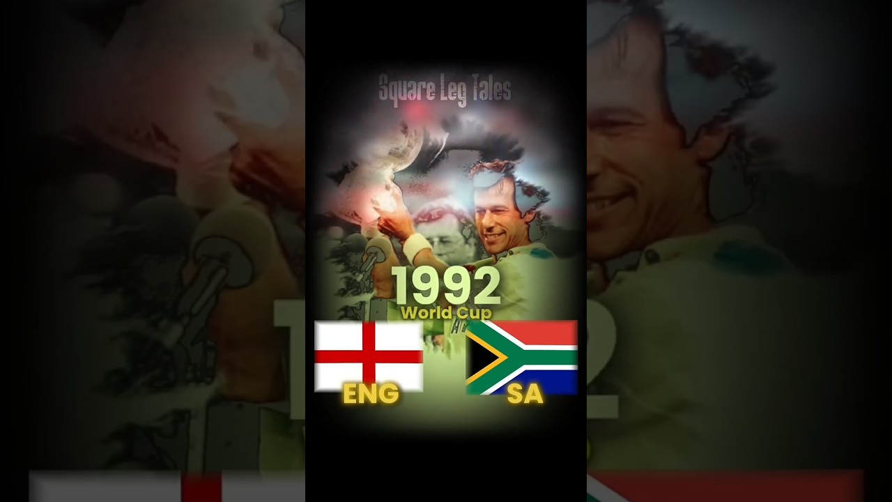 Origin of DLS METHOD 🏏 | Black Day in Cricket 🙏 | 1992 World Cup 