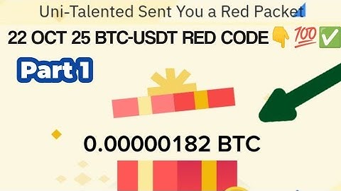Binance Red Packet code in Binance Today Claim USDT BTC TON Red packet code 22 October 2025