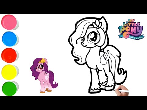 How To Draw My Little Pony New Generation :  Pipp Petals