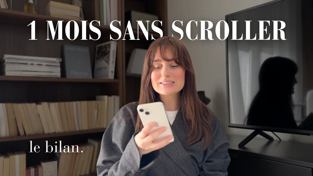 Ce que j’ai fait au lieu de scroller pendant 47 heures par semaine | Bilan janvier