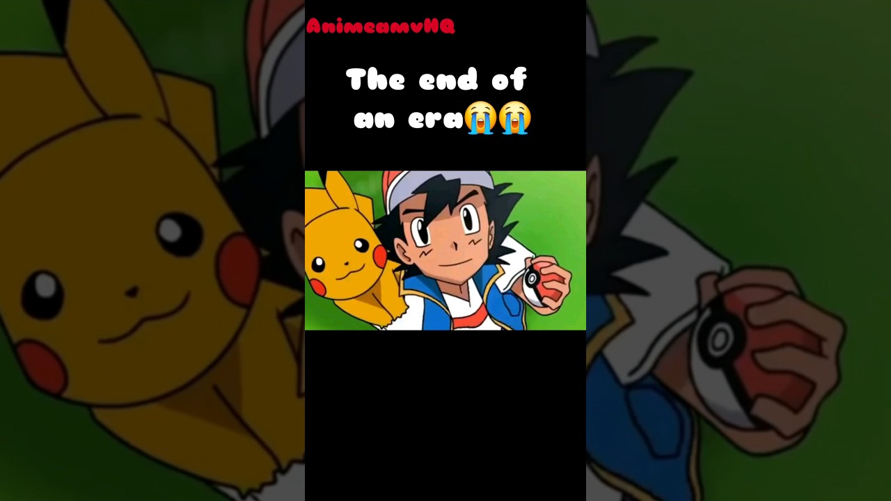 The End of an Era: Goodbye Ash Ketchum #shorts