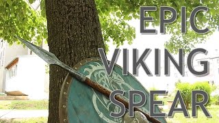Epic Viking Spear Made Out Of Wood - Making Of
