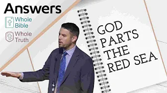 God Parts the Red Sea