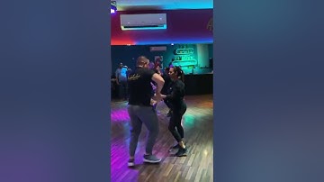 Reggie and Melitza teaching an Advanced Salsa Combination. Try it out and show us!
