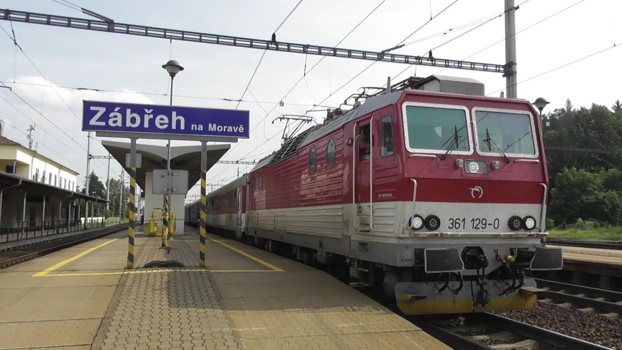 VLAKY Zábřeh na Moravě 27.8.2017.