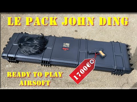 Airsoft – Présentation du pack « John Ding » Ready to Play [French]