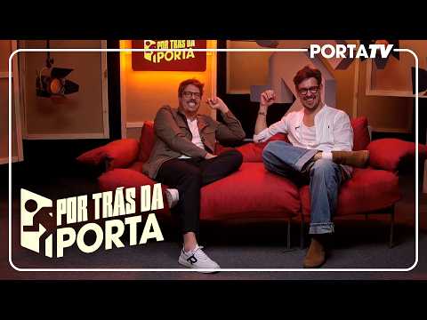 POR TRÁS DA PORTA 02 - Fábio Porchat e João Vicente - CRISE DE RISO, CRIAÇÃO DO PORTA, JUDITE