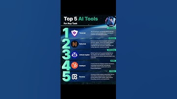 🤖 ⚡ 5 Underrated AI Tools That Help You Work Smarter — Not Harder