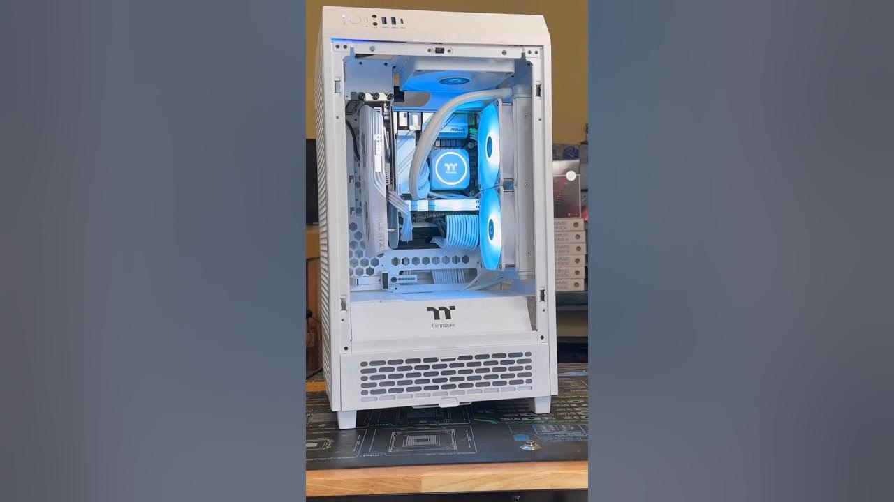 Projet White - Montage d'un PC gaming 100% blanc, épisode 2 - GinjFo