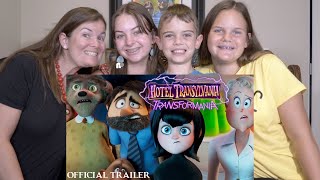 HOTEL TRANSYLVANIA : TRANSFORMANIA | Trailer Reaction