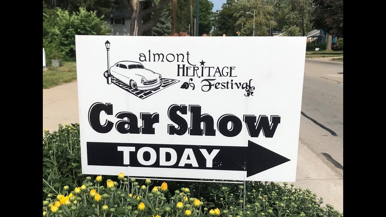 Almont 2025 Heritage Festival Car Show - YouTube