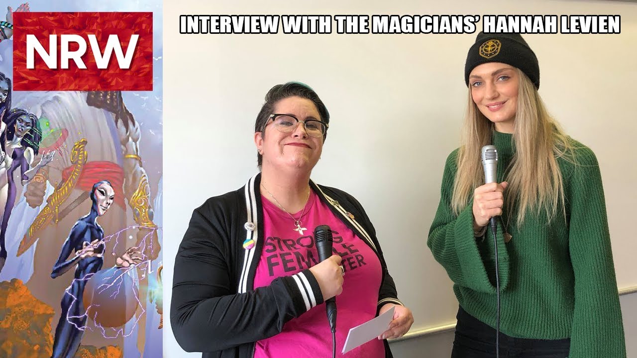 The Magicians' Hannah Levien Interview @ WICOMICON! 