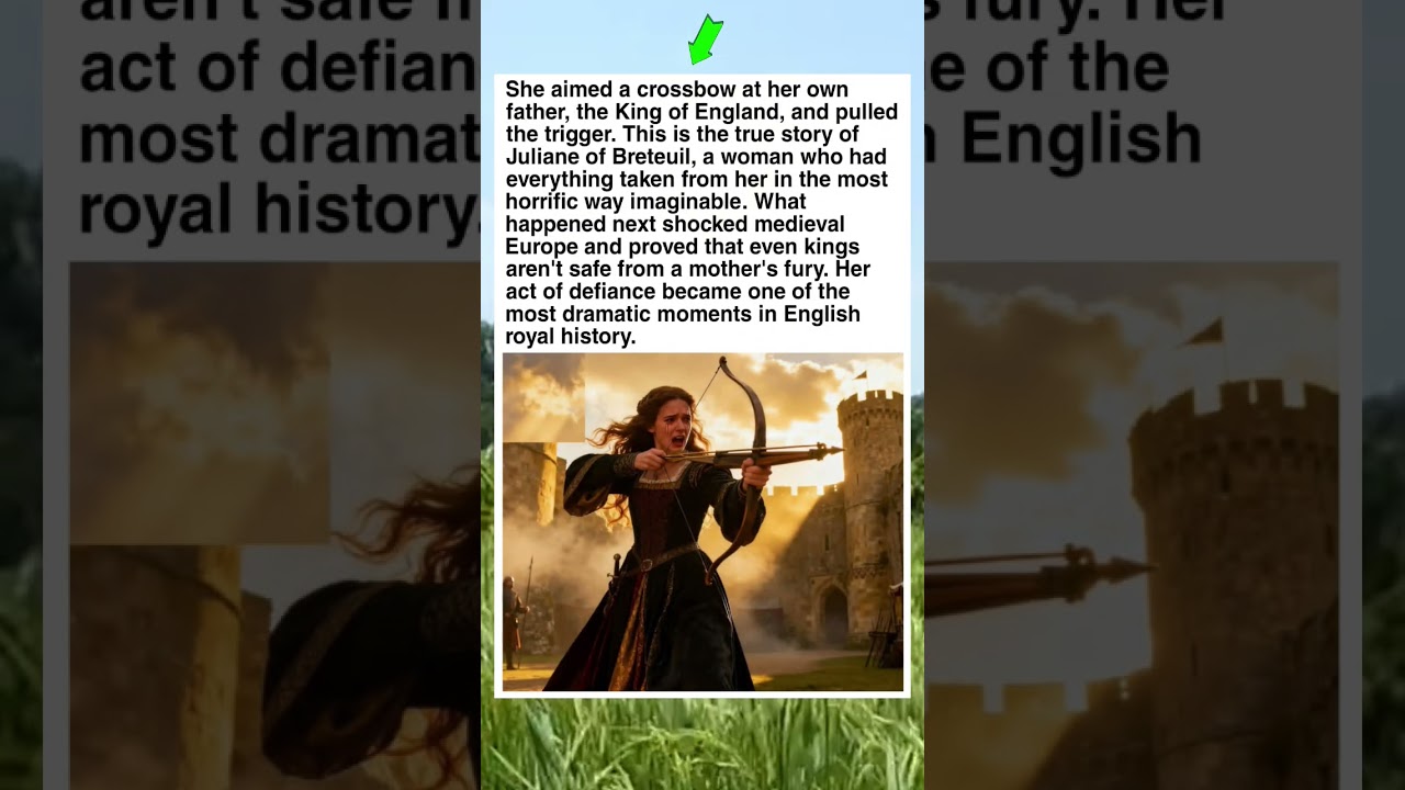 A Mother’s Revenge, Royal Betrayal 😱 The Crossbow That Shocked Medieval England 