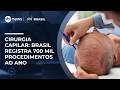 Cirurgia capilar atinge 700 mil mil procedimentos ao ano; homens são público principal | #SBTBrasil