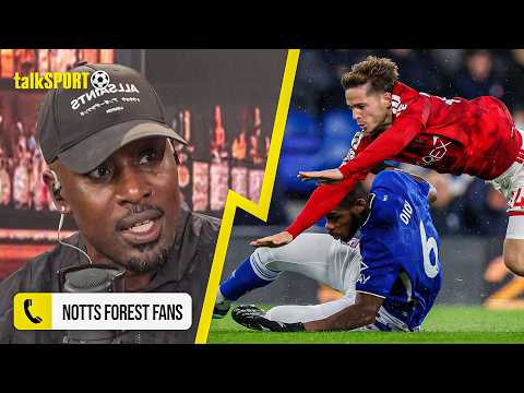 "BLATANT FOUL!" Nottingham Forest fans FURIOUS Issa Diop wasn't SENT OFF for Ipswich