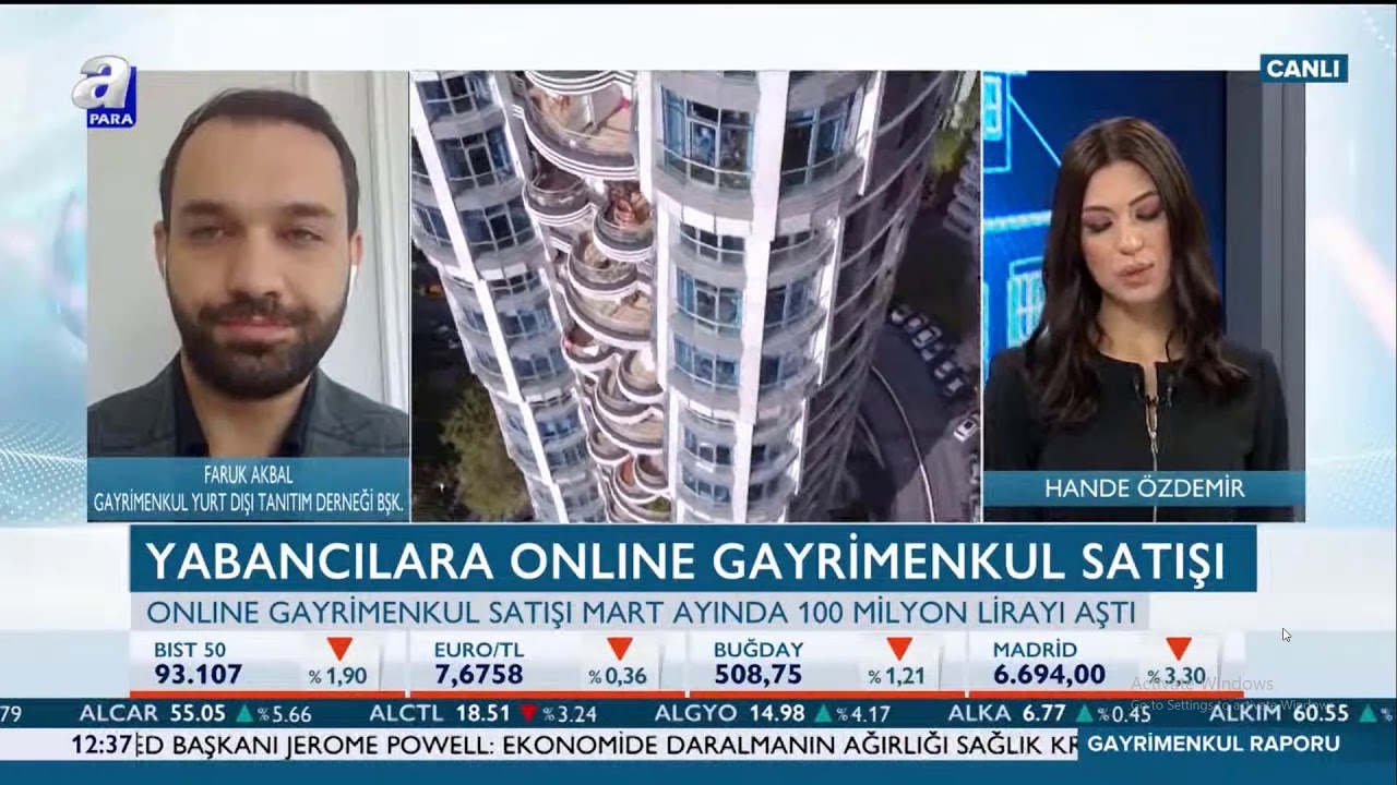 GİGDER Başkanı Faruk Akbal, A Para'da