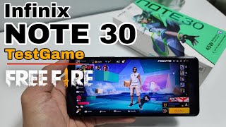 Infinix NOTE 30 4G TestGame Freefire , รุ่น CPU Helio G99