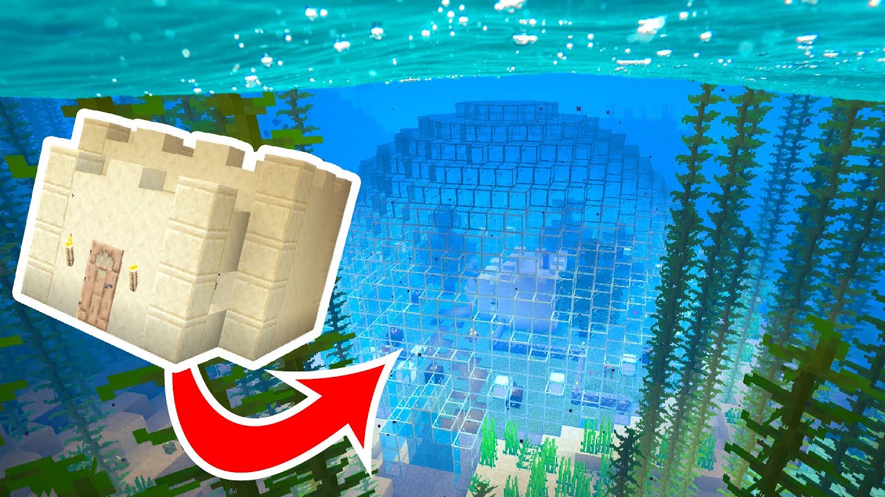 Here's the BEST Way to Build Underwater in Minecraft - YouTube