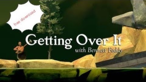 how to download getting over it in laptop or pc | gameplay|